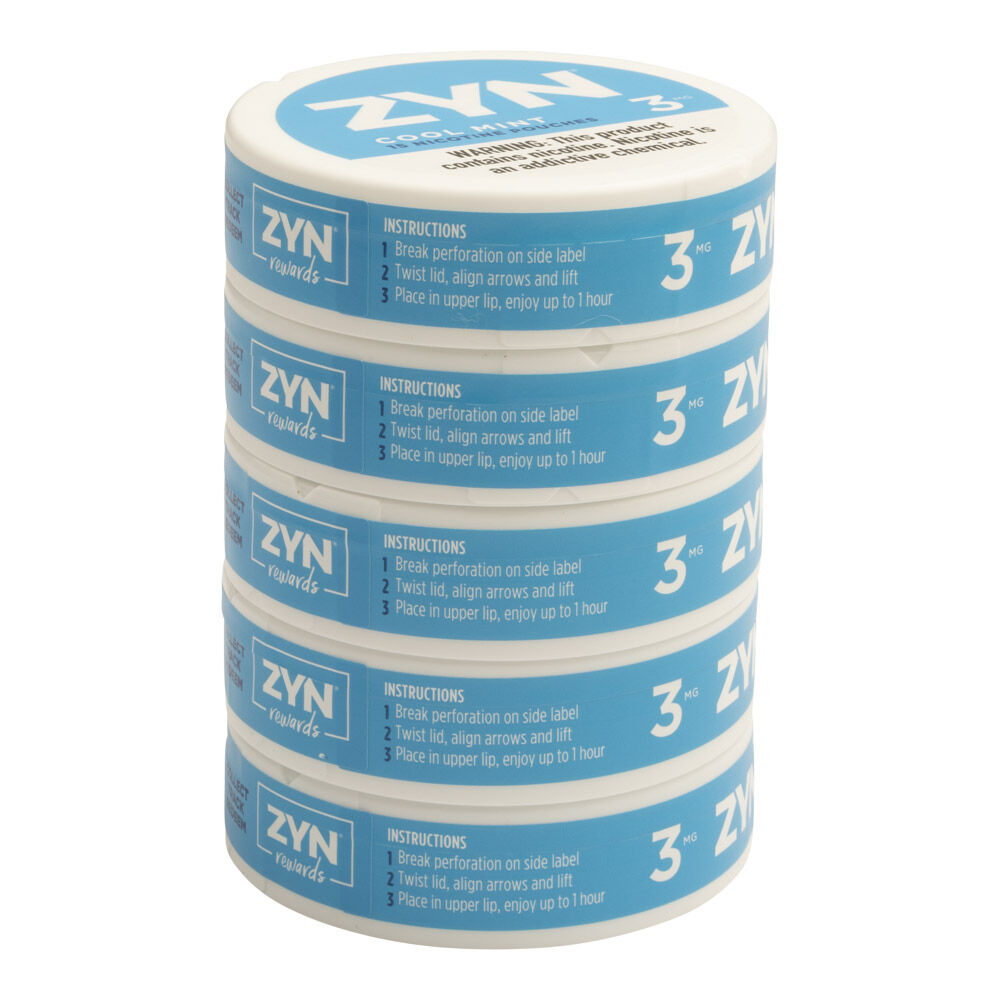 Cool Mint 3MG Nicotine Pouches, , jrcigars